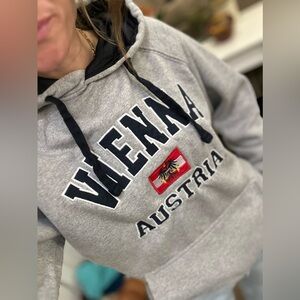 Gray Vienna Austria Hoodie